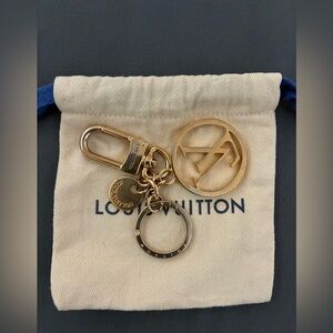 Louis Vuitton Circle Key Holder Bag Charm